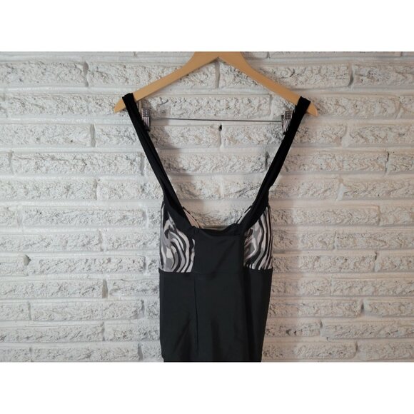 Catalina Womens Swimsuit 3X 22W 24W Plus One Piece Animal Print Bra ANI68E - Picture 6 of 12